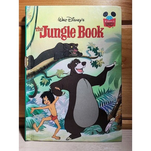 wonderful world Other - The Jungle Book Walt Disney's Wonderful World of Reading 1993 Hardcover